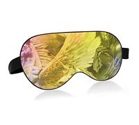 Antifaz para dormir unisex Unicornio psicodélico Flying Sky Night Sleeping Mask Cómodo Eye Sleep Shade Cover