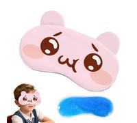 Antifaz Para Niños,Antifaces Nocturnos Ligeros Con De Gel Frío Desmontable,Cubreojos Nocturno Para Niños | Para Hogar Viaje Avión Siesta Relajación