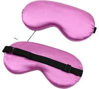 antifaz Silk Eye Mask Eyepatch Striped Imitated Silk Eye Cover Travel Relaxing Sleeping Aid Blindfold Cartoon Sleeping Mask Eyepatch Eye Sleep Shade Cover(Purple)