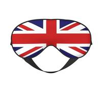 Antifaz suave con la bandera del Reino Unido. Unisex, cómodo y transpirable, adecuado para el descanso diario. Te ayuda a entrar rápidamente en un sueño profundo.