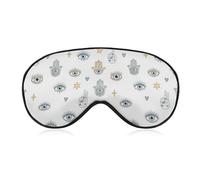Antifaz suave de viaje para dormir, antifaz para el mal de ojo