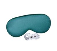 Antifaz térmico para los ojos - Gafas de calor, antifaz para dormir de 20 cm, calefacción eléctrica, tela de seda, calor calmante, bloqueo de luz, alivio del estrés, relajación, sueño profundo, viajes