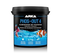 Antifosfatos Acuario 5 L - Phos-out 4 Gránulos Hidróxido de Hierro PO4 | fijador de fosfatos, material filtrante, con bolsa filtro, contra fosfatos, silicatos, amarilleo, agua dulce, agua salada