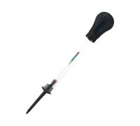 Antifreeze Tester For Automobiles - Glass Rubber Density Meter, Car Antifreeze Freezing Point Tester | Professional Battery Hydrometer Tool For Vehicle Coolant Inspection Maintenance Repair