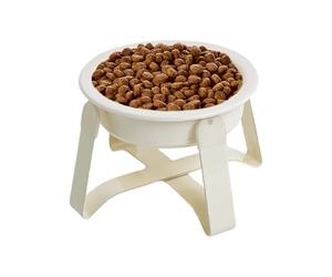 antiglotón para Perro - Cerámica Metal Anti-Asfixia Cuenco Ralentizador de Alimentos, alimentador con Soporte metálico para Comida,Diario Salud Alimentación