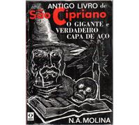Antigo Livro de São Cipriano - O gigante e verdadeiro capa de aço