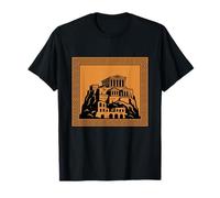 Antigua Acrópolis de Atenas Partenón Historia Arte Griega Camiseta