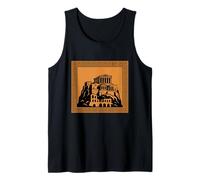 Antigua Acrópolis de Atenas Partenón Historia Griega clásica Camiseta sin Mangas