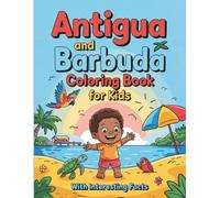 Antigua and Barbuda Coloring Book for kids with facts