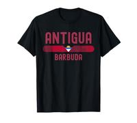 Antigua & Barbuda Flag | Antiguan Vintage Distressed Camiseta