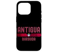 Antigua & Barbuda Flag | Antiguan Vintage Distressed Carcasa para iPhone 16 Pro