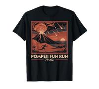 Antigua Pompeya Fun Run 79 AD Volcanólogo Volcanólogo Historia Camiseta