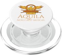 Antigua Roma - Aquila Non Capit Muscas - Idioma Latino PopSockets PopGrip para MagSafe