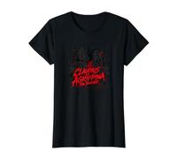 Antigua Roma Claudio Y Agripina El Joven Camiseta gráfica económica, Mujer, Negro, L