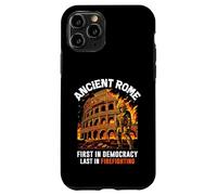 Antigua Roma Primera en Democracia Última en la lucha contra incendios Roman Carcasa para iPhone 11 Pro