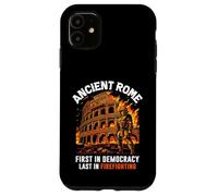 Antigua Roma Primera en Democracia Última en la lucha contra incendios Roman Carcasa para iPhone 11