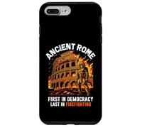 Antigua Roma Primera en Democracia Última en la lucha contra incendios Roman Carcasa para iPhone 7 Plus/8 Plus