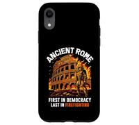 Antigua Roma Primera en Democracia Última en la lucha contra incendios Roman Carcasa para iPhone XR