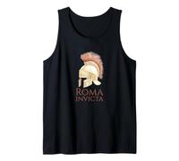 Antigua Roma - Roma Invicta - Lema Legionario Latino Camiseta sin Mangas
