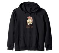 Antigua Roma - Roma Invicta - Lema Legionario Latino Sudadera con Capucha