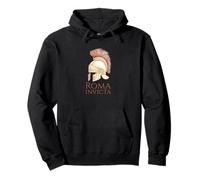 Antigua Roma - Roma Invicta - Lema Legionario Latino Sudadera con Capucha
