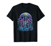 Antiguas Medusas cósmicas sobre Las ruinas hundidas de la Atlántida Camiseta