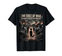 Antiguerra El Costo de la Guerra es pagado por la Cita de Paz inocente Camiseta