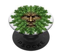 Antiguo Bosque Cara Pagana Naturaleza Espíritu Celta Popular Regalo PopSockets PopGrip Adhesivo