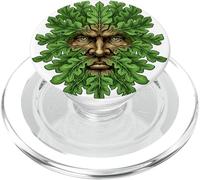 Antiguo Bosque Cara Pagana Naturaleza Espíritu Celta Popular Regalo PopSockets PopGrip para MagSafe