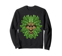 Antiguo Bosque Cara Pagana Naturaleza Espíritu Celta Popular Regalo Sudadera