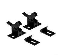Antiguo Bronce Pájaro Cierre Perno de seguridad de latón macizo Para ventanas y puertas Diseño tradicional chino Pestillo deslizante Función de captura automática (negro)
