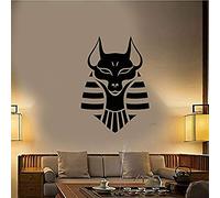 Antiguo Dios Egipcio Vinilo Pared Calcomanía Decoración Del Hogar Sala De Estar Arte Mural Pegatinas De Pared 43X61Cm