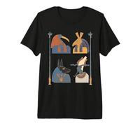 Antiguo Dioses Egipcios Mitología Retro Egipto Arte Camiseta Premium