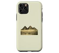 Antiguo Egipto Grandes Pirámides de Giza Sahara Desierto Vintage Carcasa para iPhone 11 Pro