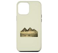 Antiguo Egipto Grandes Pirámides de Giza Sahara Desierto Vintage Carcasa para iPhone 12 Pro MAX