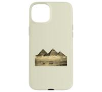 Antiguo Egipto Grandes Pirámides de Giza Sahara Desierto Vintage Carcasa para iPhone 15 Plus
