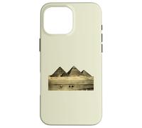 Antiguo Egipto Grandes Pirámides de Giza Sahara Desierto Vintage Carcasa para iPhone 16 Pro MAX