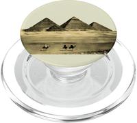 Antiguo Egipto Grandes Pirámides de Giza Sahara Desierto Vintage PopSockets PopGrip para MagSafe