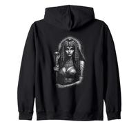 Antiguo Egipto Reina Faraón Cleopatra Power Sudadera con Capucha