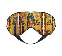 Antiguo Egipto Tribe Series - Antifaz para dormir, suave y transpirable para viajes, trabajo por turnos y meditación