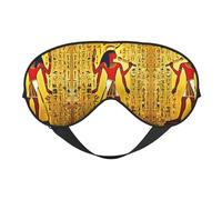 Antiguo Egipto Tribe Series - Máscara de ojos ultra suave que bloquea la luz, para una comodidad óptima y un sueño reparador
