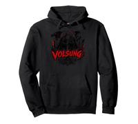 Antiguo Guerrero Vikingo Volsung Rune Legend Sudadera con Capucha