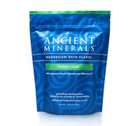 Antiguo Minerals Copos de magnesio para baño Forest Calm - Bolsa de cloruro de magnesio Zechstein, alternativa a la sal de Epsom para baño (1,65 lb)