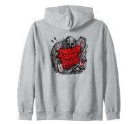 Antiguo nórdico Draugr Grave Goods Viking Horror Sudadera con Capucha