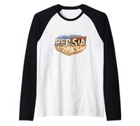 Antiguo Persa Historia Amante Construcción Palabra Arte - Persia Camiseta Manga Raglan