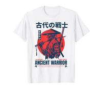 Antiguo Samurai Robot Guerrero Japón Espíritu Diseño Obra De Arte Camiseta