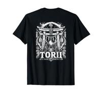 Antiguo Torii Puerta DE LOS ESPÍRITUS Mito del Santuario Japonés Camiseta