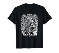 Antiguo Vikingo Guerrero Volsung Raíz De Héroes Camiseta