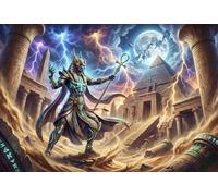 Antiguos Dioses Egipcios Puzzle 1000 Piezas Adultos Y Niños,14 Años+,Deco Pared,Regalo Ideal,Rompecabezas,Premium,Cartón,Anti-estrés,Relax,Desafío,Reto,Educativo 38x26cm