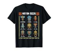 Antiguos Dioses Mayas Civilización Azteca Mitología Deidades Camiseta